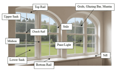 Parts of the Window