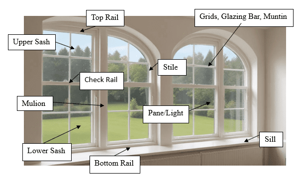 Parts of the Window