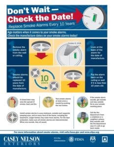 Replace Smoke Alarms illustration